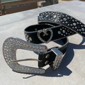 Rhinestone Belt